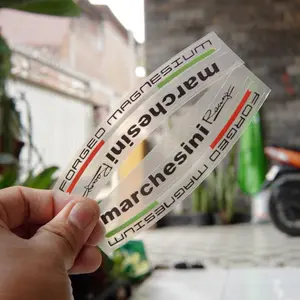 sticker velg marchesini sudah laminasi dan cutting anti gores