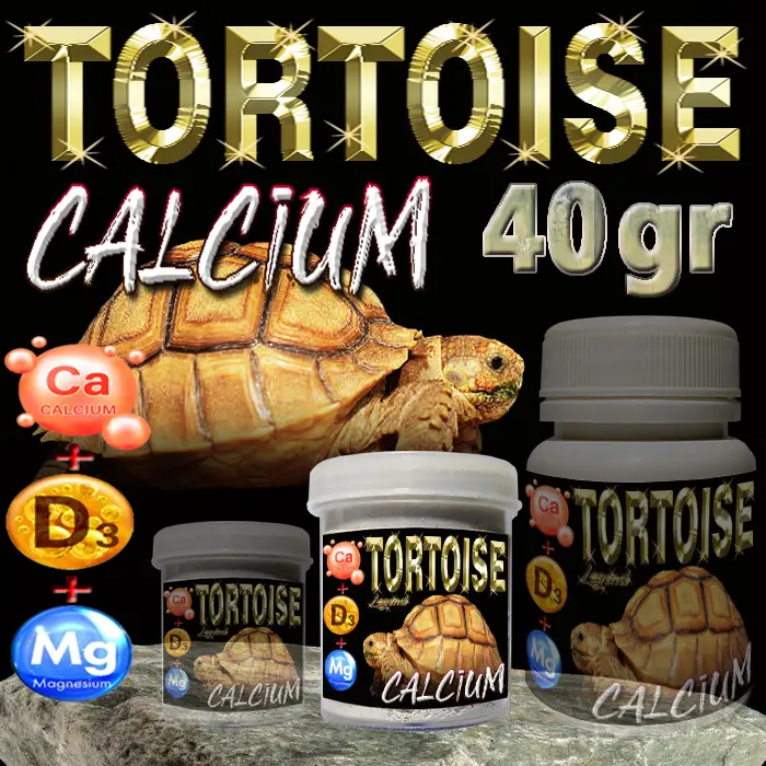 15GR TORTOISE CALCIUM + VITAMIN D3 KALSIUM BUBUK POWDER REPTILE TORTO KURA-KURA DARAT SULCATA ALDABRA PARDALIS CHERRY HEAD SULKATA SUPLEMEN KESEHATAN TULANG REPTILE OBAT MENCEGAH MBD METABOLIC BONE DISEASE 4