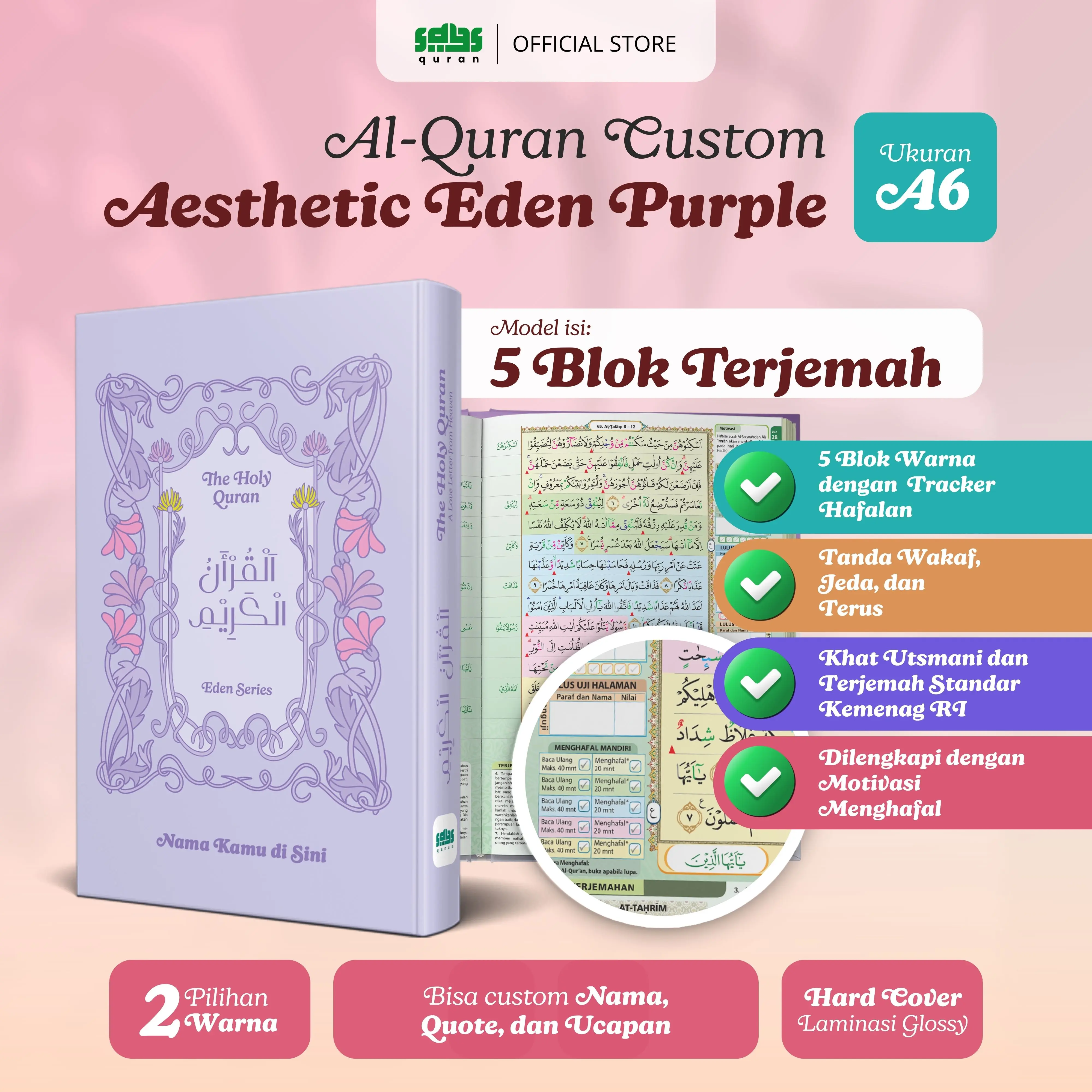 Ungu 5 Blok Terjemah A6