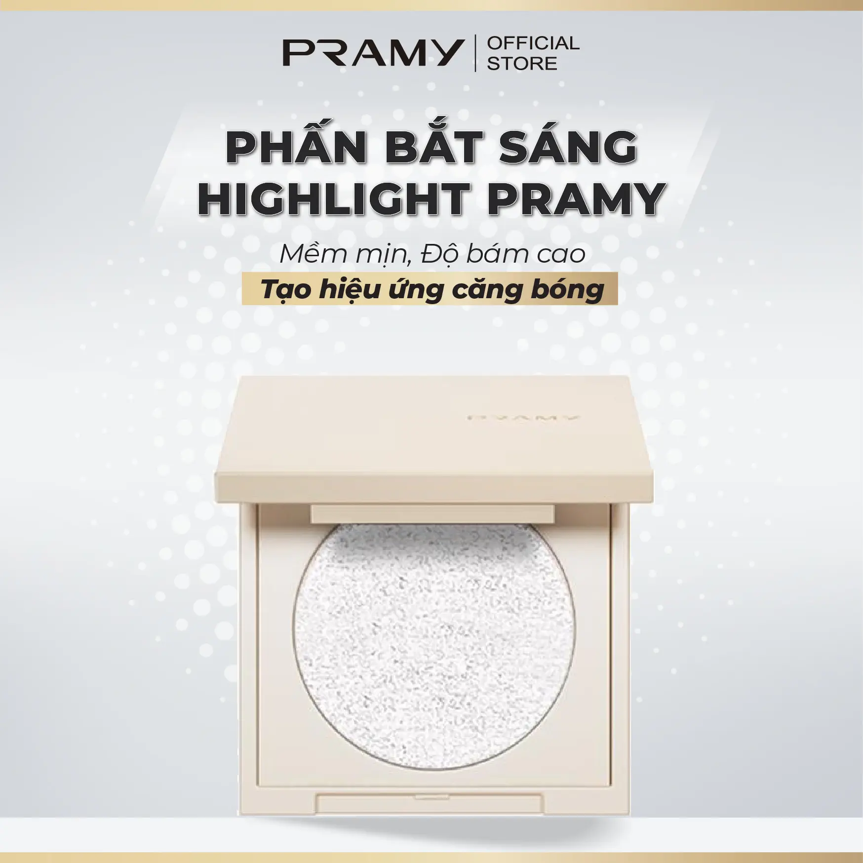 [QUÀ TẶNG] PRAMY Phấn Highlight Bắt Sáng Mịn Màng Sáng Bóng