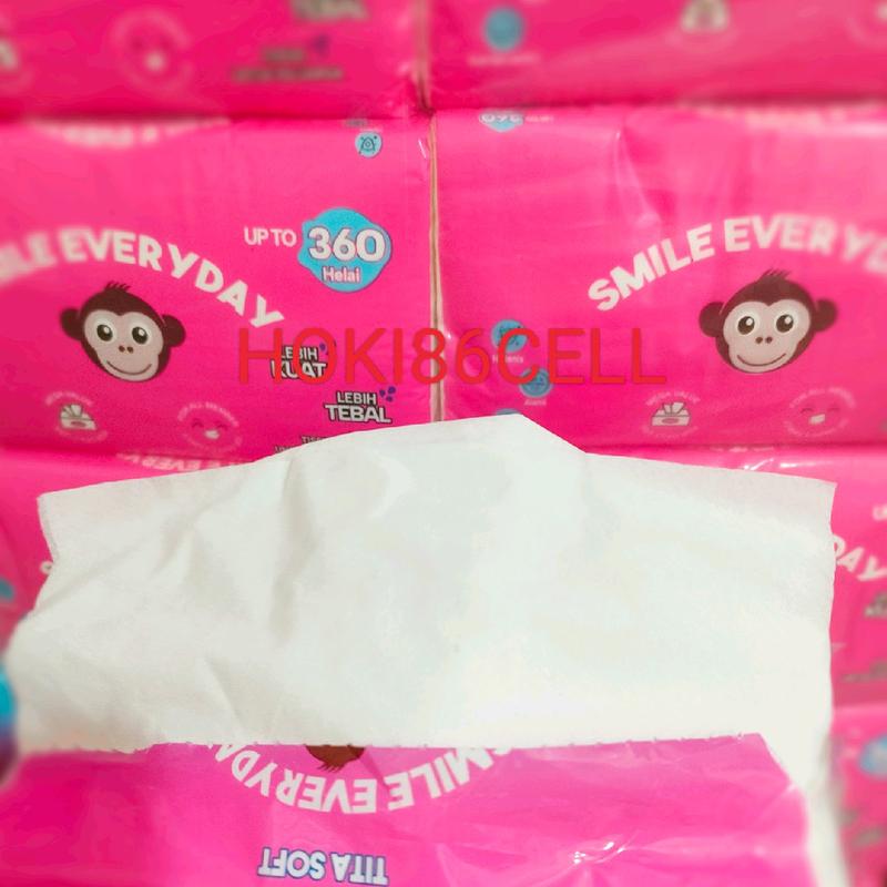 (12 PACK) TISSUE SMILE EVERYDAY Titasoft 360 helai 2 ply tisu 1