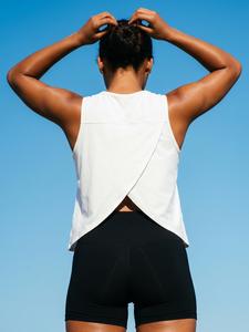 Camiseta deportiva para mujer Primavera/Verano, de secado rápido, sin mangas tipo tank con capucha, ideal para fitness y yoga, transpirable, corte holgado, apta para correr