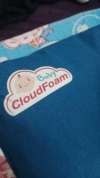 Product Review of Baby Cloudfoam Bantal Anti Peyang Bayi Cotton Bamboo Anti Bakteri Waterproof Bunda from R**2 0