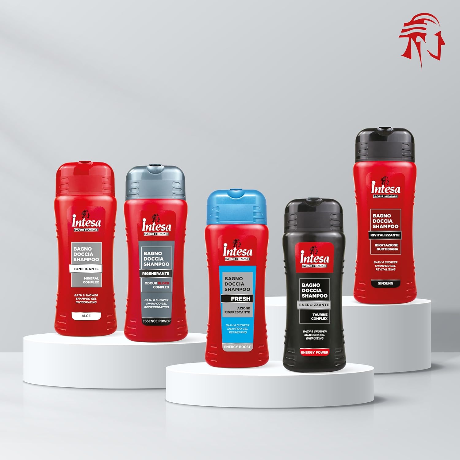 Gel tắm gội 2in1 dành cho nam Intesa Pour Homme