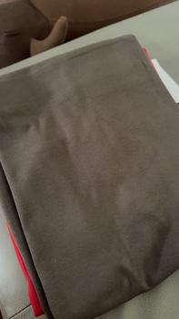 Product Review of Kaus Kerah Tinggi Berusuk Coklat Muda Retro Kaus Pendek Ketat Modis Gaya Korea Atasan Wanita Baru Baju Jersey from e**1 0