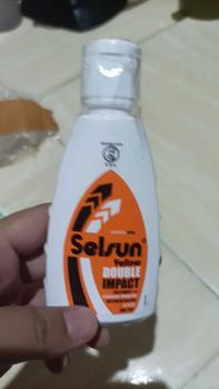 Product Review of Selsun Yellow Double Impact Shampoo 100ml - 50ml Shampoo Anti Ketombe from h**w 0