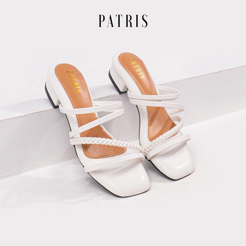 PATRIS Edrea Sandal Wanita Heels / Hak 3 Cm Black 3