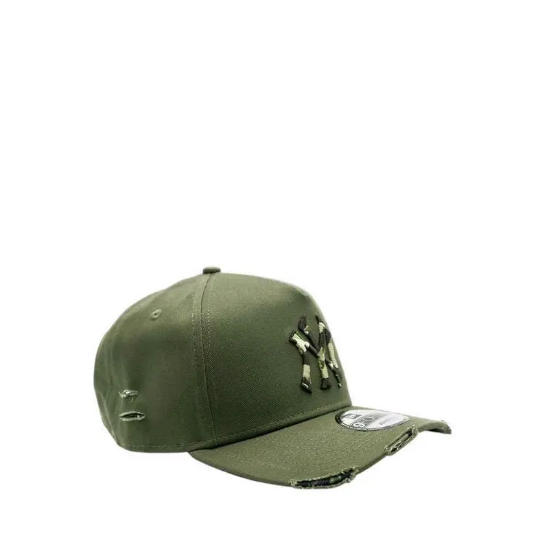 940Af Frayed Neyyan Men's Caps - Worn Olive Army Camo