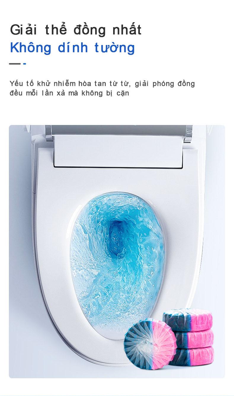 Product Introduction of 【Mua 1 Tặng 1】viên thả bồn cầu Viên Tẩy Bồn Cầu 2 in1 Viên sạch bồn cầu tẩy sạch mảng bám, Khử Mùi Hôi, diệt vi khuẩn toilet 7