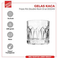 Gambar Traze Pst Double Rock 12 oz / 355 ml OCEAN Kaca (2068018)(F1) dari Restomart Kitchen Solution Kota Administrasi Jakarta Pusat 1 Tokopedia