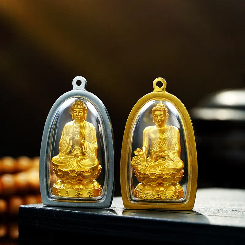 New Lucky Guardian Pendant Handmade with Rope Gift Box Versatile for Men and Women