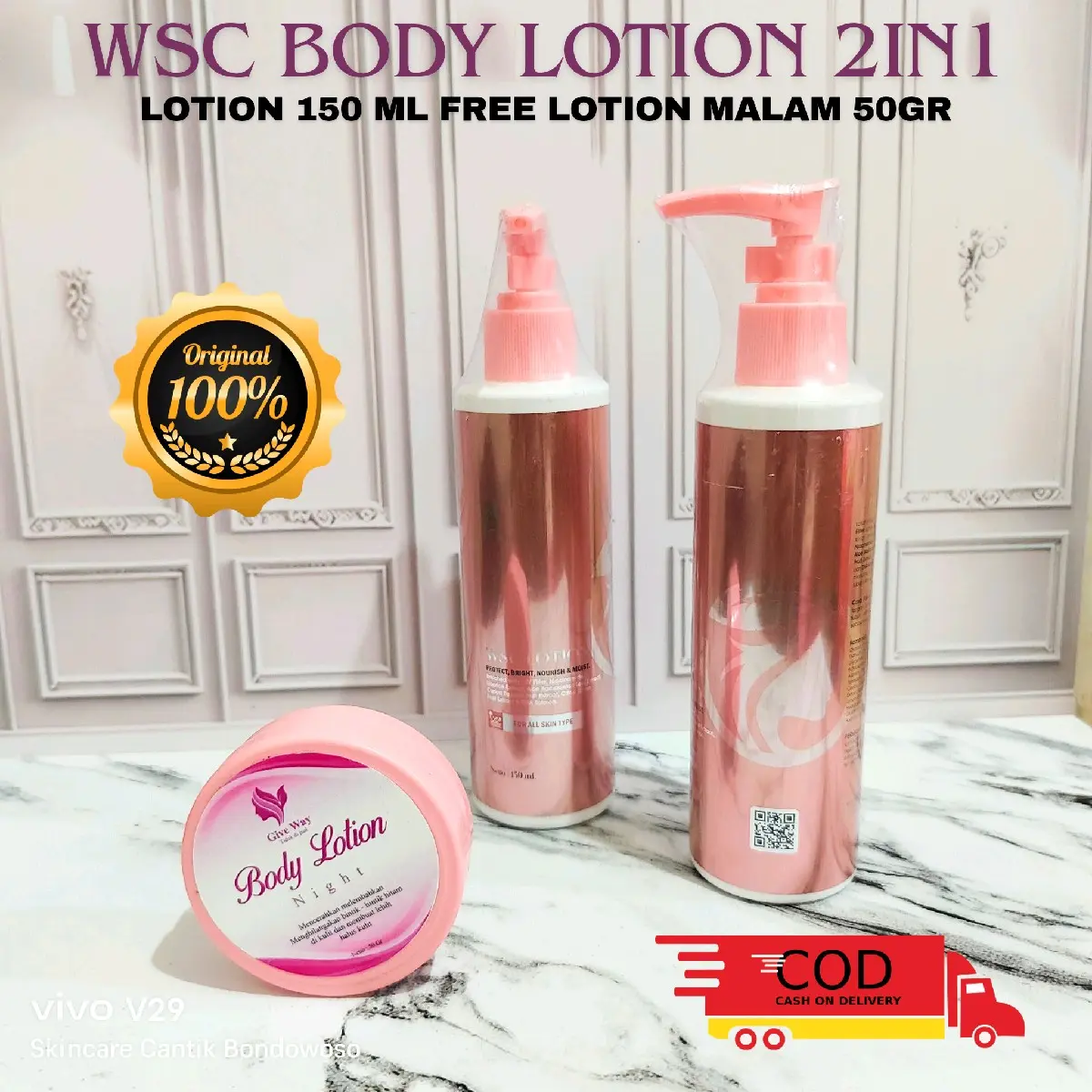 LOTION WSC 2IN1 NIACINAMIDE, DNA SALMON