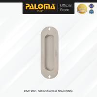 Gambar PALOMA Gagang Pintu Door Handle Sliding Comen Flush Tanam Geser Oval Bulat 12 cm Stainless Steel SUS 304 SU304 Chrome Krom Silver Grey Abu Gold Emas Black Hitam Gunmetal Gun Metal Antique Antik CMP 201 202 203 220 224 229 - PVD dari PALOMA Official Kota Administrasi Jakarta Timur 4 Tokopedia