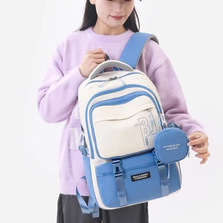 Tas Ransel Sekolah Anak Perempuan Tas Ransel Untuk SD SMP dan SMA Ransel Sudah Ada Dompet Koin 6