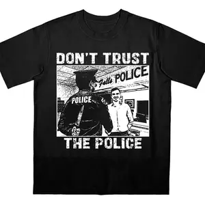 Kaos streetwear distro the police desain premium polyester high quality - 020