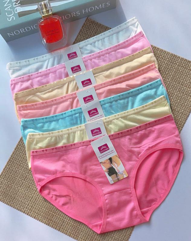 Combo 10 Quần Lót Nữ Thun Cotton Mềm Mịn Thoáng Mát 40-55Kg - 2626