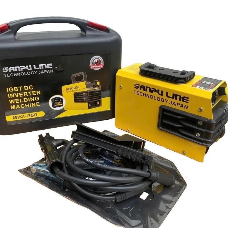 Máy Hàn Mini Tặng Hộp Nhựa Cao Cấp Sanpuline Japan 250A - Combo Đầy Đủ - Bảo Hành 12 Tháng - Multicolor
