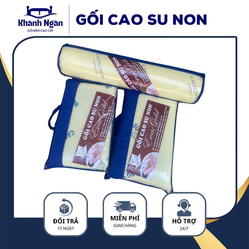 Gối Ôm Cao Su Non 35x90 – Êm Ái, Thoải Mái Giấc Ngủ