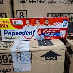 kemasan baru pepsodent 225 gram 2pcs kemasan twinpack exp 2028
