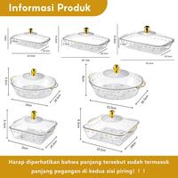 Gambar Tempat Buah Tempat Roti Aesthetic Nampan Dengan Tutup - FT001 dari Alfaindo Kota Tangerang 4 Tokopedia