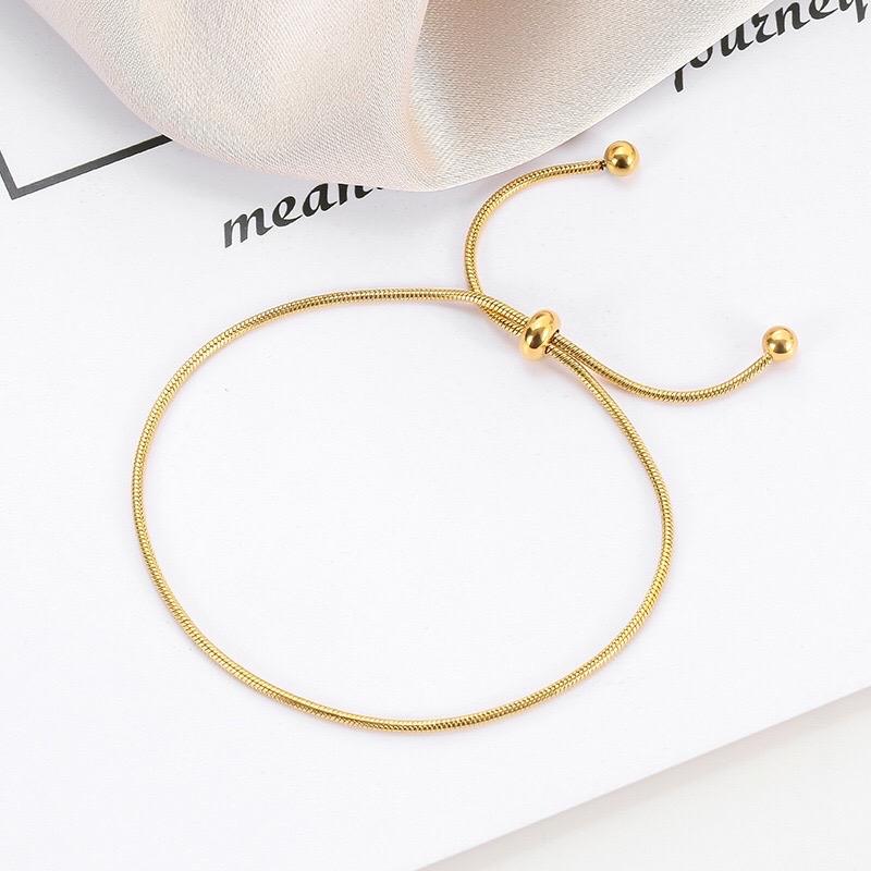 Product Introduction of Gelang Tangan Wanita Serut Polos Gl182 1