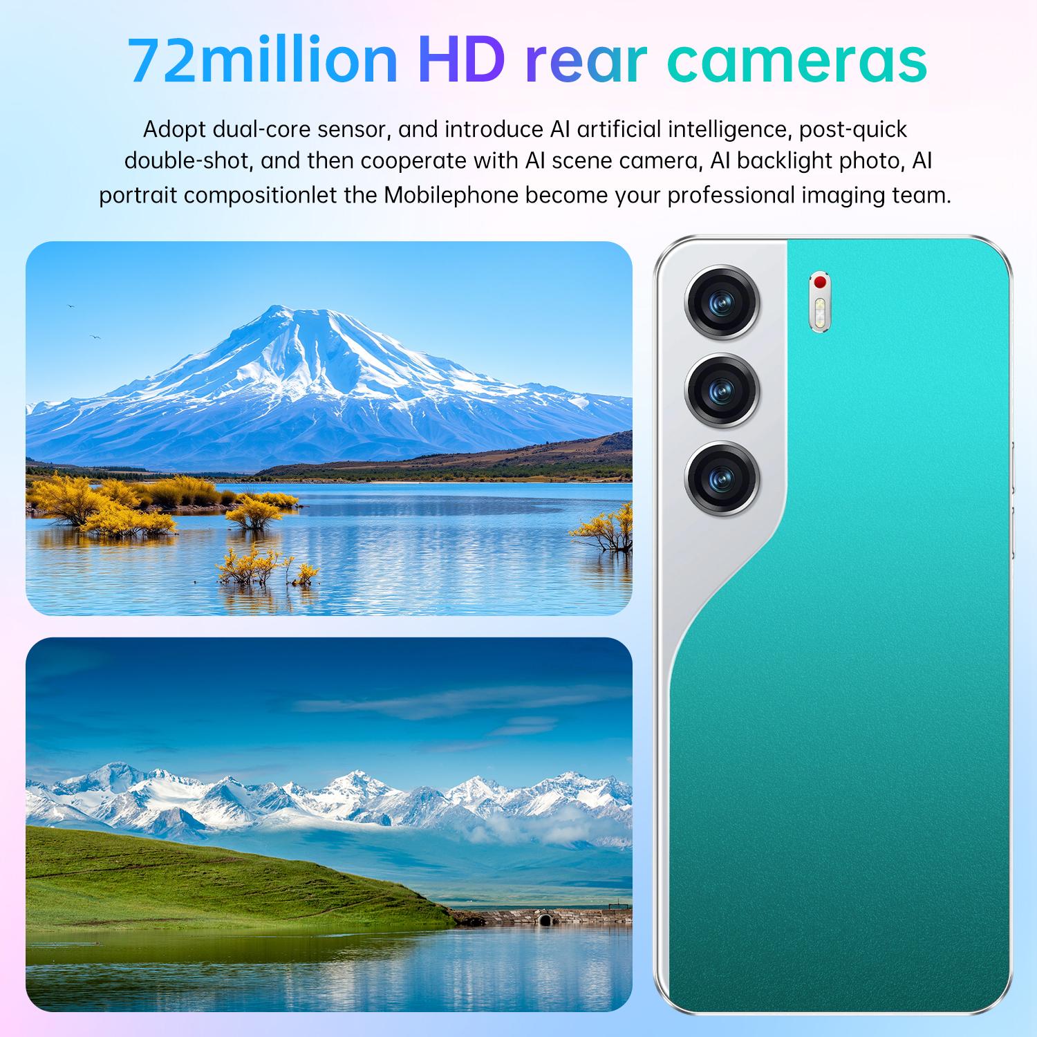 [BARU] TECMO CAMON 40Pro Smartphone Android 12.0 48MP+72MP 6.8inc 5G Smartphone Murah Hot Sale dengan Baterai 5200mAh