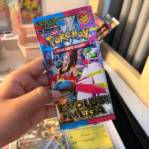 booster pack evolusi Mega pokemon cards