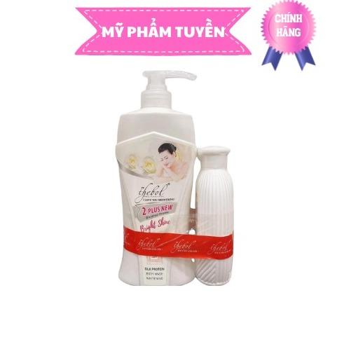 SỮA TẮM THEBOL Thảo Dược Hương Nước Hoa 650ML MÀU TRẮNG