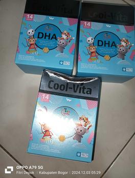 Product Review of [TT] Coolvita 3 Box Coolvita DHA Gummy Buah Mix Apel, Mangga, dan Jeruk (1 Box @14 Gummy) | Vitamin/Suplemen Anak (Mulai 3 Tahun) dan Dewasa | Dukung Tumbuh Kembang Otak Secara Optimal from F**i D**k 0