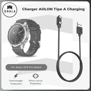 Kabel Charger Aolon GT5 Pro Smartwatch Tipe A Charging