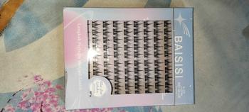 Product Review of [TANPA LEM] BAISISI Bulu Mata Palsu Individual Lashes Z11 Korean Segmentasi + FREE TWEEZER | eyelash extension | Douyin Lashes | Eye Make Up from D**i 0