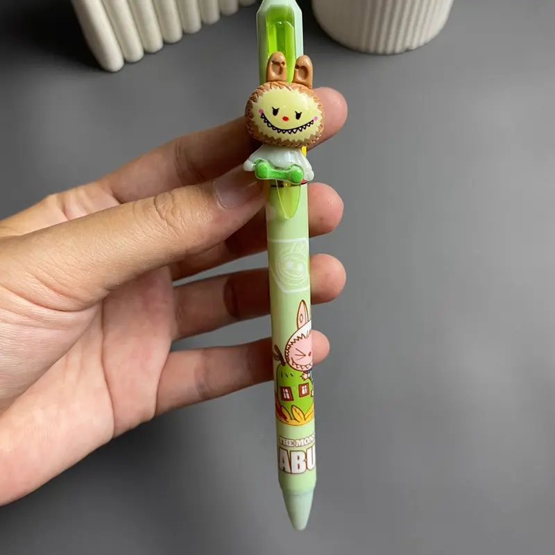 Pulpen Erasable Gel Motif Labubu Stationery Bisa di Hapus 5