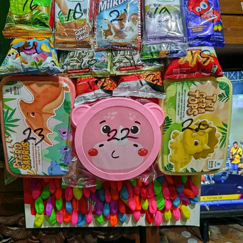cabutan balon isi 100pcs.KMK susu 1