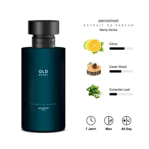 Aerostreet Parfum Manly Old Money Aroma Citrus Cedar Wood Coriander Leaf - Extrait De Parfum PF007 Parfum Pria