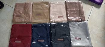 Product Review of PAKET (5+3pcs RANDOM) VOAL MIRACLE ALAINA SCARF POLOS hijab persegi Kerudung from A**a 0