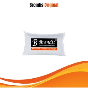 [Brendis Original] Bantal Guling Tidur Hotel Empuk Kain Katun Bed