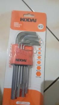 Product Review of KODAI KUNCI L SET 9 PCS PANJANG MURAH BISA COD from @**🤘 0