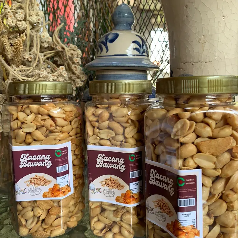 Kacang Bawang Goreng Renyah Premium 400 gr - Asin Gurih, Ada Manisnya snack bumil  Cemilan Food Kering Makanan 6