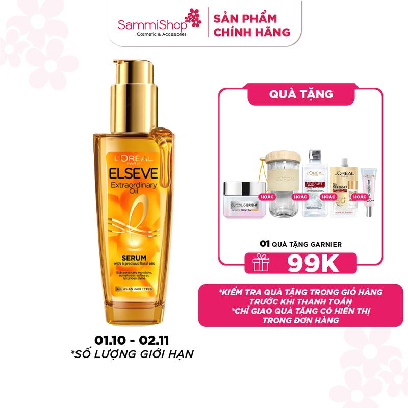 Loreal Dầu dưỡng tóc (Chăm sóc tóc) Elsseve Extraordinary Oil 100ml