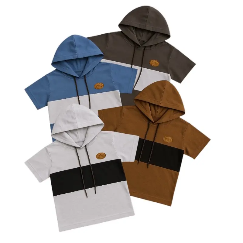 Hoodie kaos anak twotone series by polca. Fashion