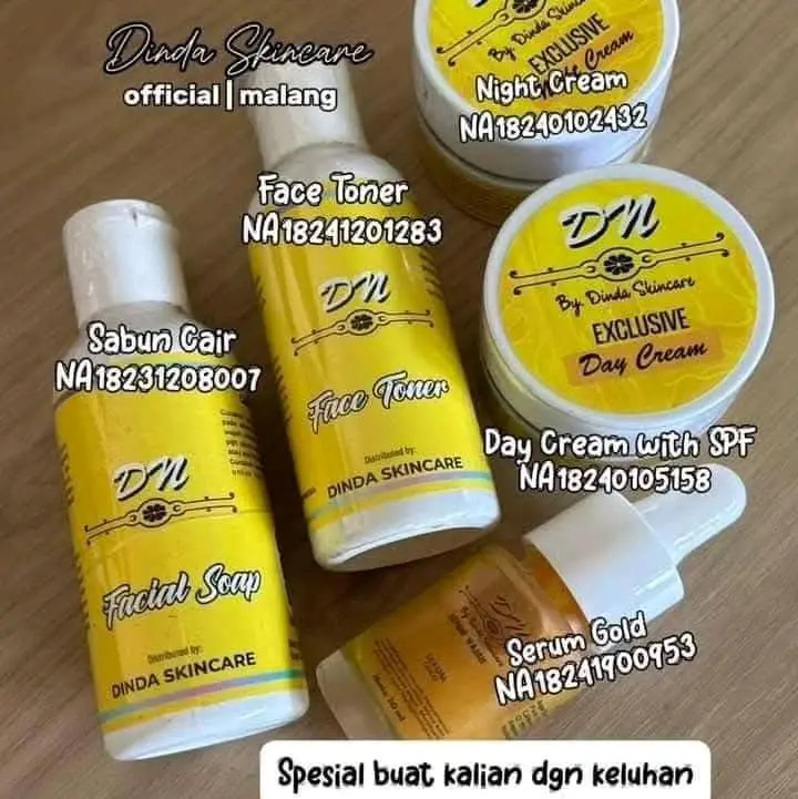 cream exclusive Dinda skincare original