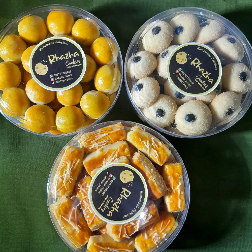 paket hemat 3pcs nastar, kastengel, Monde susu,, Cookies