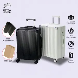[Metoo Koper] M379 Ringan Awet 18-28 inci Koper Perjalanan & Bisnis Bahan Polycarbonite Anti Pecah 4 Roda 360° untuk Travel dan Bisnis