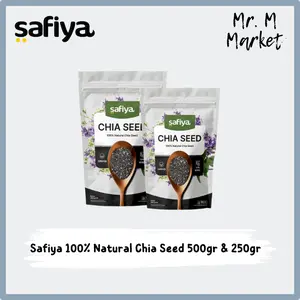 Safiya Chia Seed 100% Natural 500gr and 250gr