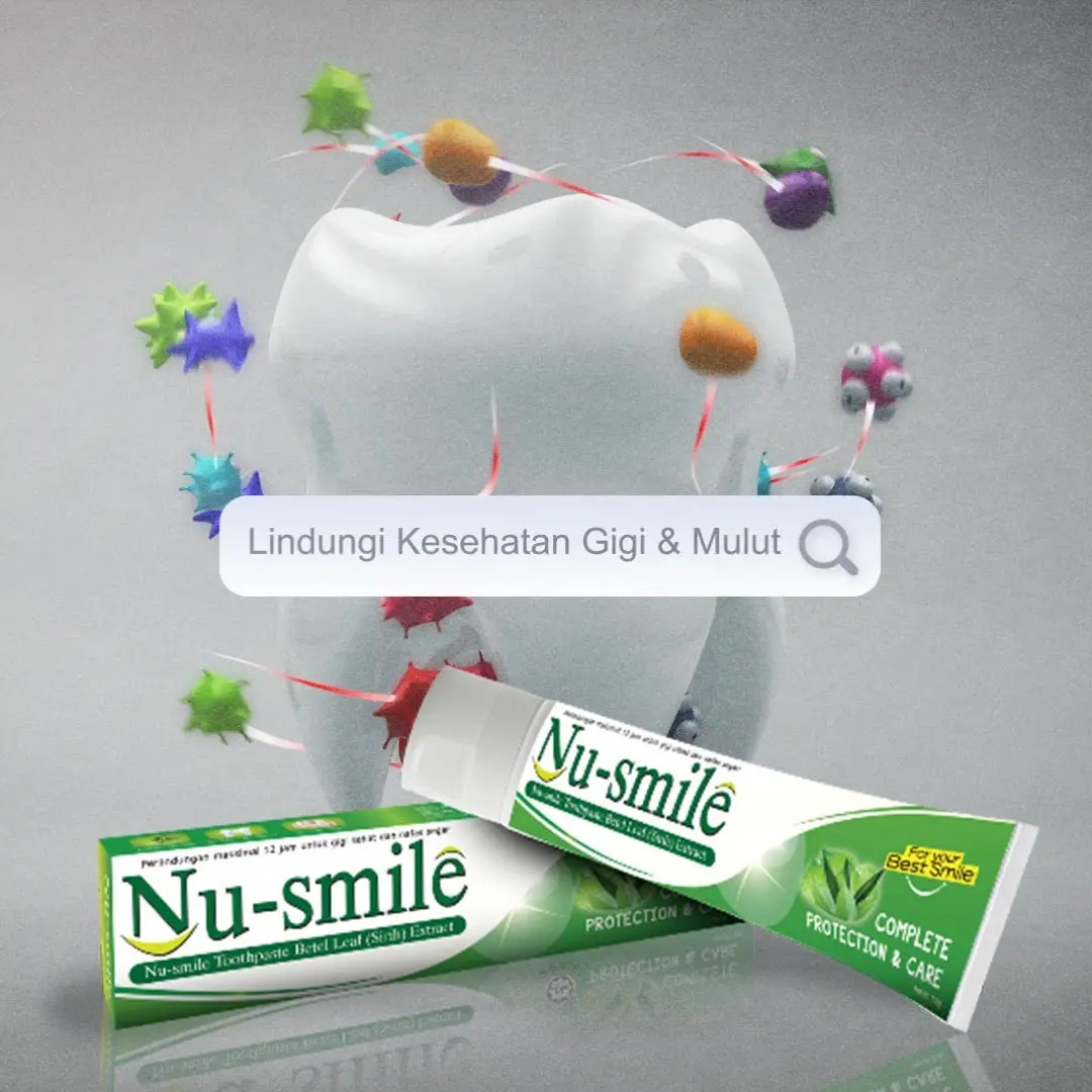 Nu-smile Pasta Gigi Herbal HWI 100gr