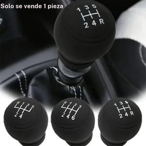 Cubierta de palanca de cambios de silicona, antideslizante y a prueba de polvo, material de látex, accesorio para el interior del vehículo, compatible con múltiples modelos, cubierta antipolvo para palanca de cambios de automóvil