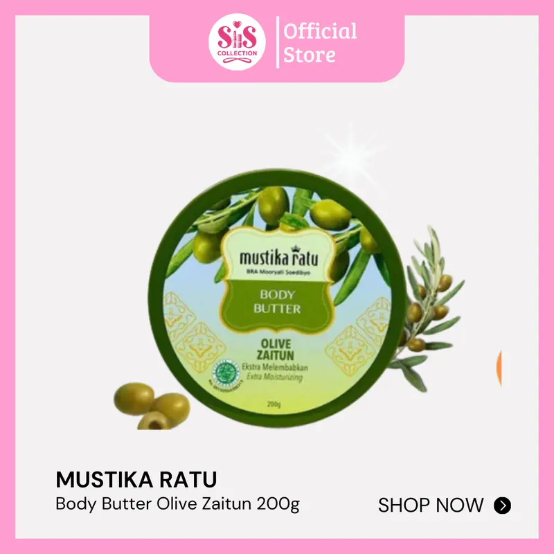 SIS COLLECTION |MUSTIKA RATU Body Butter All Varian - 200ML 7