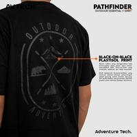 Gambar AVTECH - T-Shirt Kaos Lengan Pendek Pria Wanita Outdoor Casual Cotton Combed - PATHFINDER - M, Hitam dari Avtech Adventure Technology Kota Administrasi Jakarta Timur 5 Tokopedia