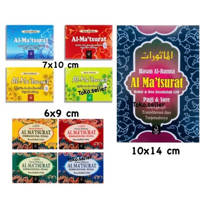 Al ma'tsurat dzikir dan do'a rasulullah pagi dan petang softcover pustaka nuun