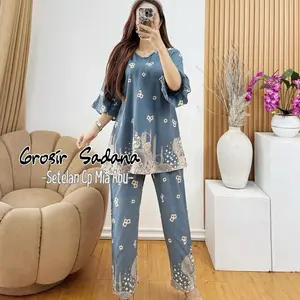 Baju Setelan Oneset CP Wanita Daily Outfit